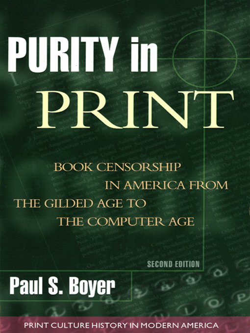 Title details for Purity in Print by Paul S. Boyer - Available